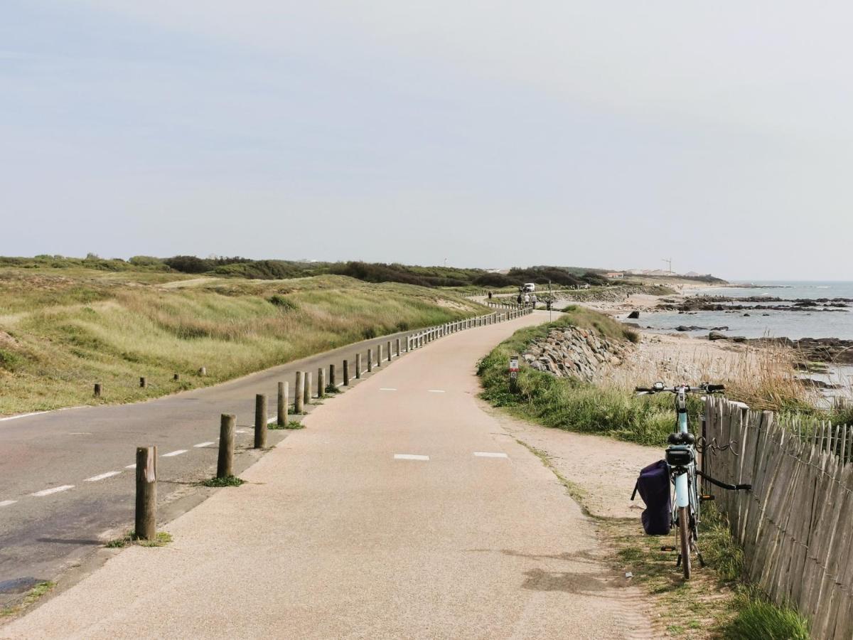 La Calypsette - Face Grande Plage Des Sables D'Olonne レ・サ​​ーブル・ドロンヌ エクステリア 写真